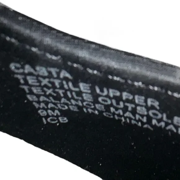 Aerosoles Casta Mid Heel Pump MSRP $89 Black Stretch Fabric Women's Size 9 - Picture 6 of 6